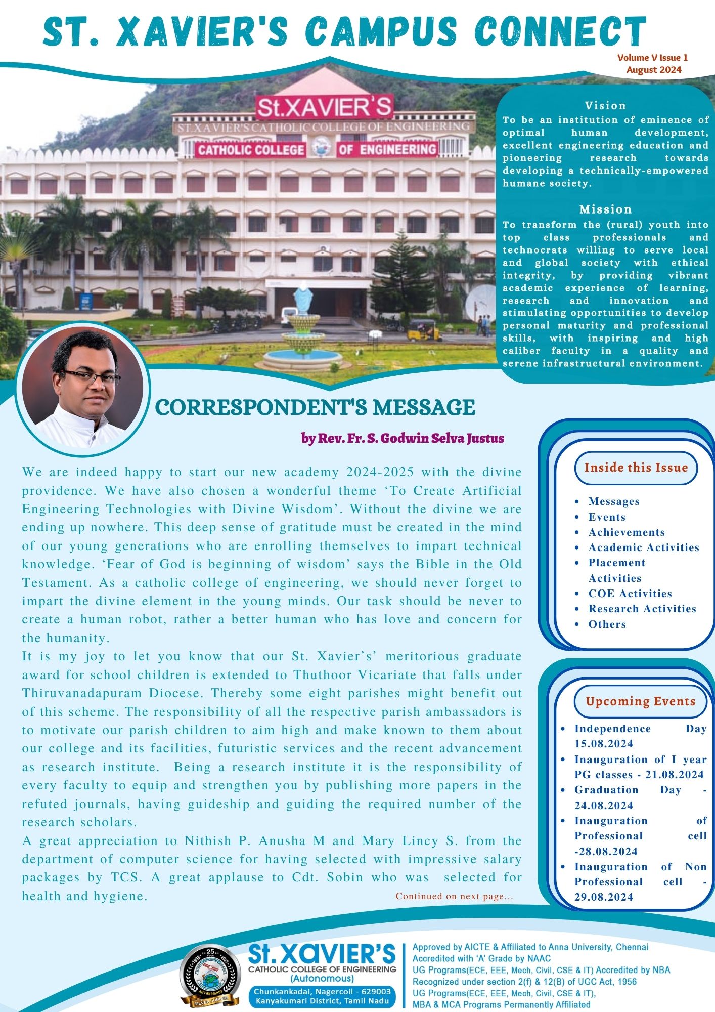 Newsletter Aug 2024