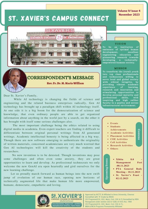 Newsletter Nov 2023