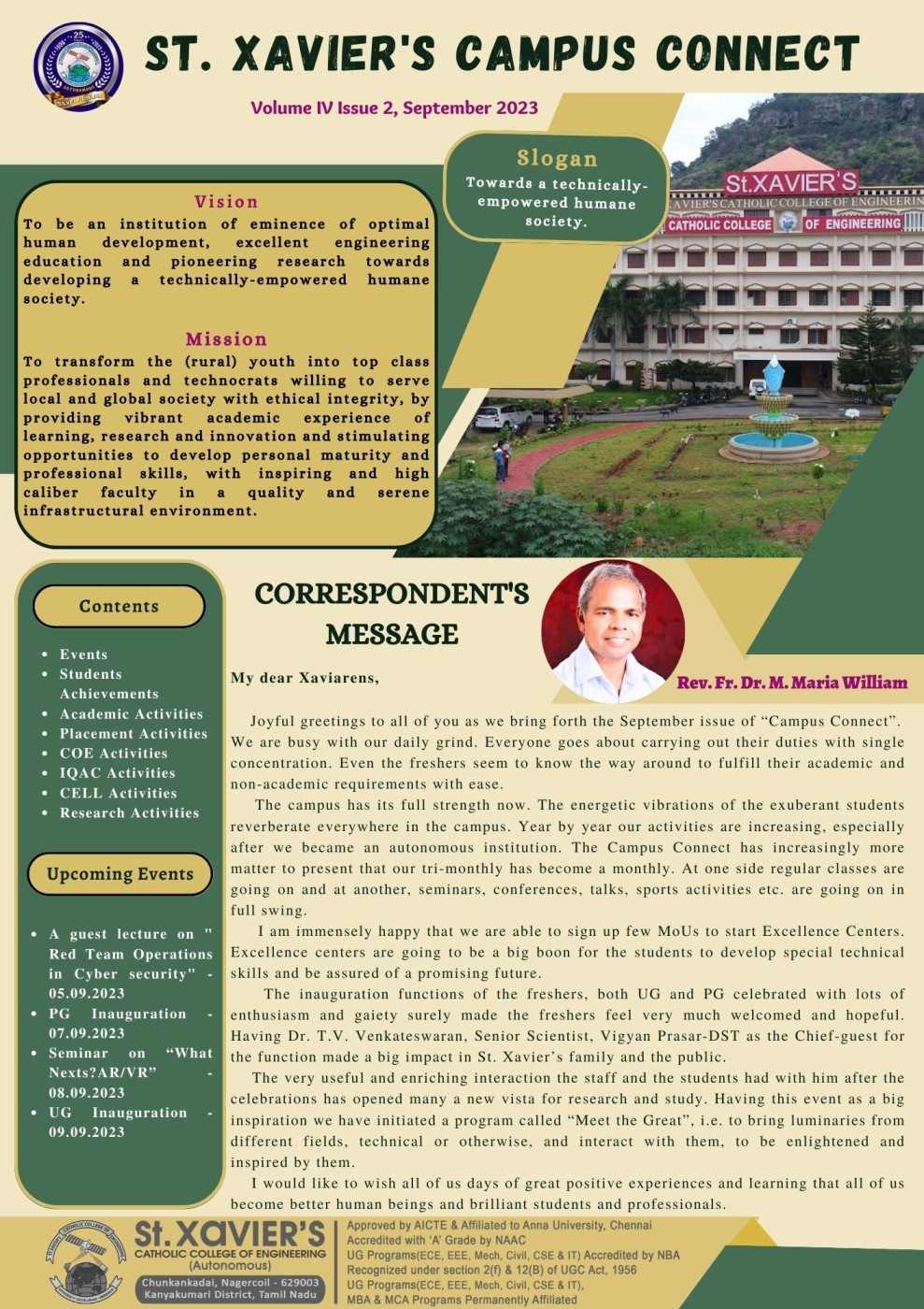 Newsletter Sep 2023