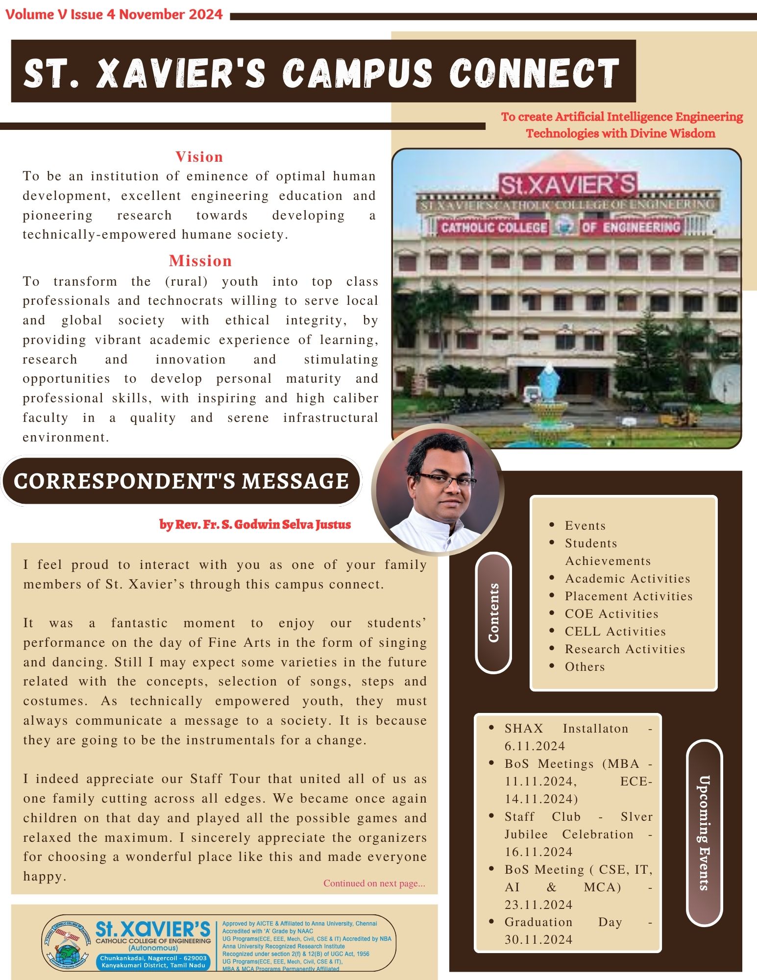 Newsletter Nov 2024