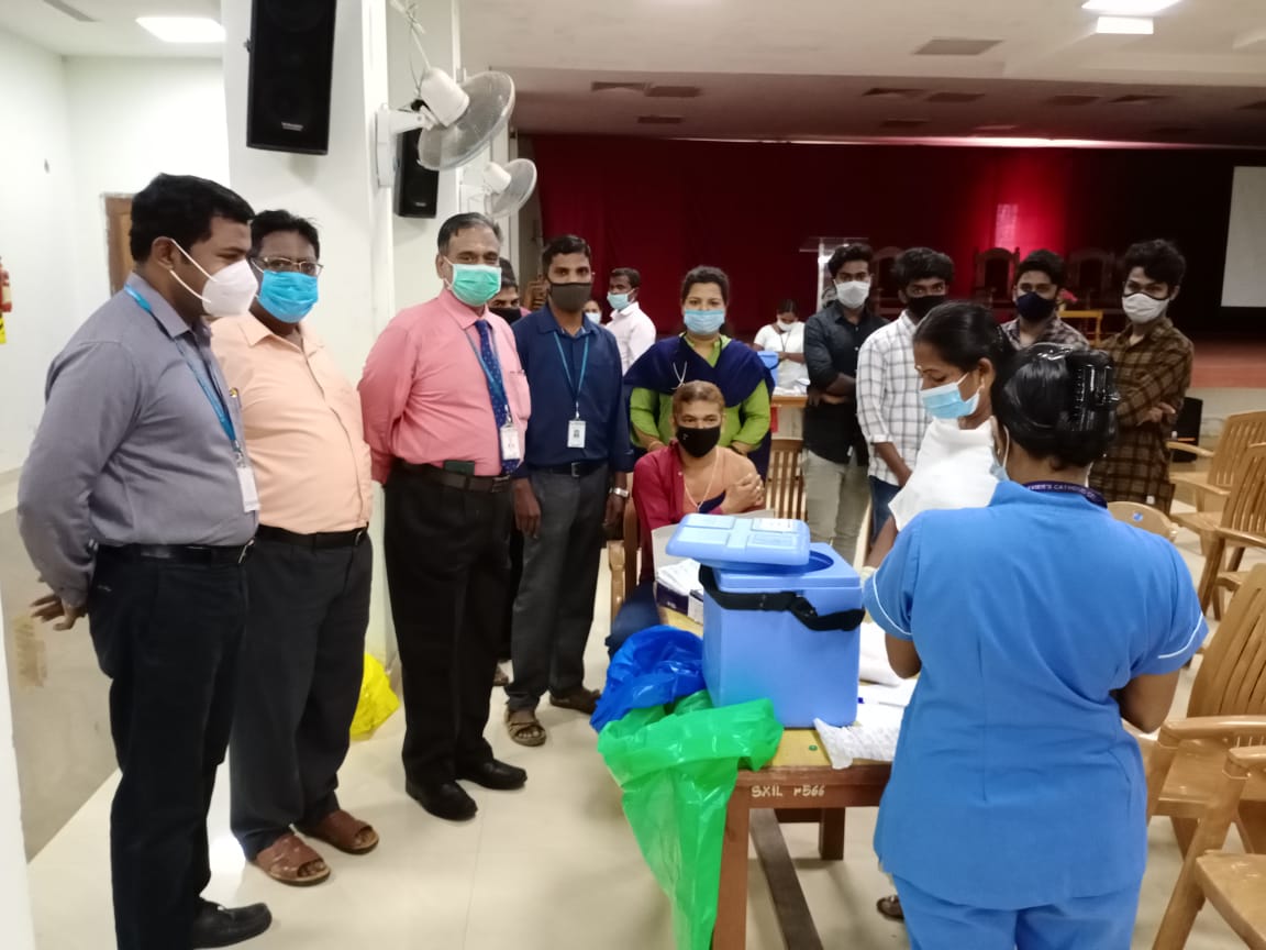 COVID-19 Vaccination Camp - 31-8-2021