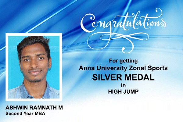 Silver medal in High Jump