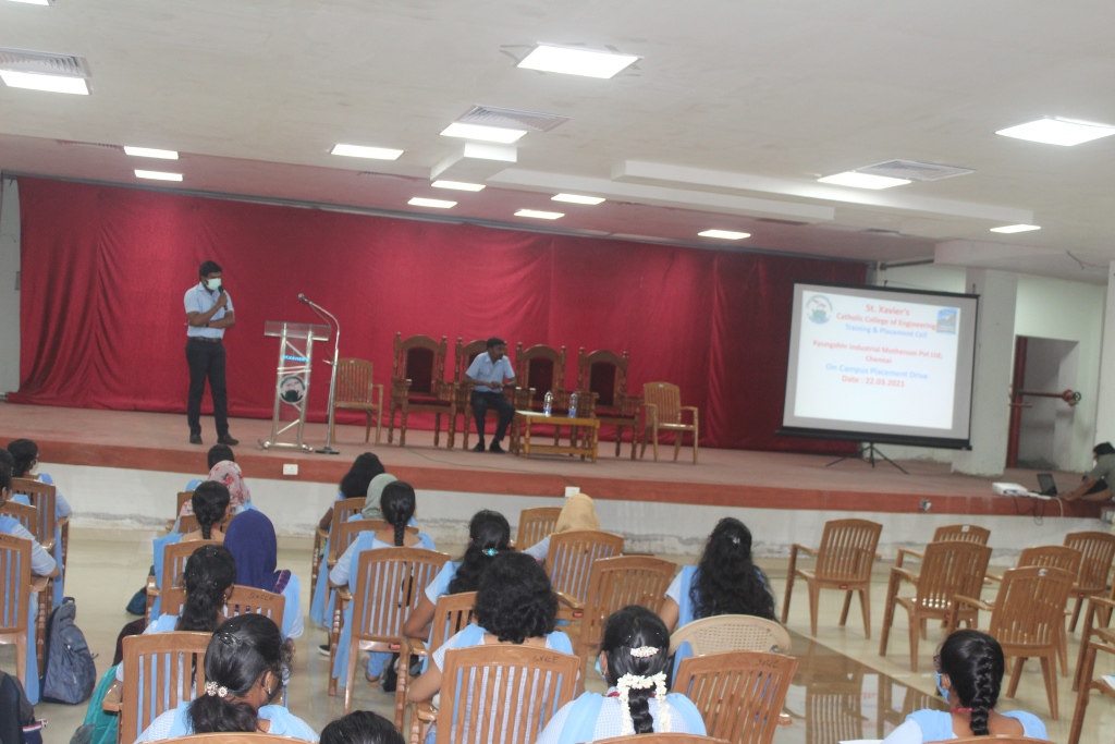 KMIL On Campus Placement Drive on 22.03.2021